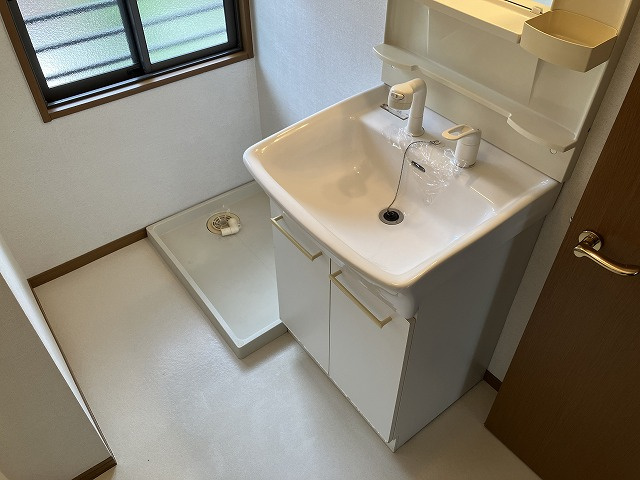 オーク玉田の洗面所