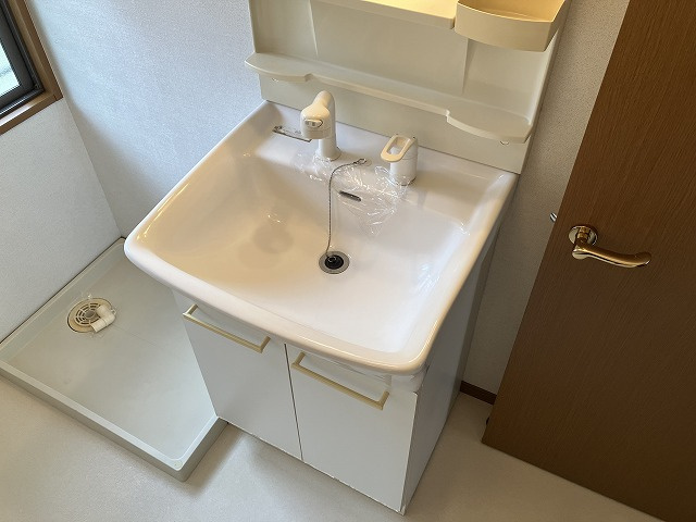 オーク玉田の洗面所
