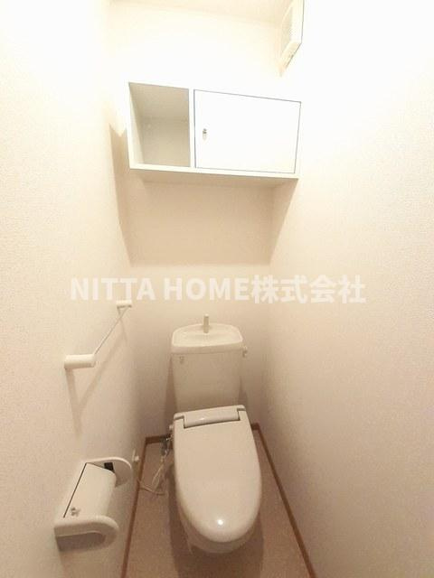 シエル・ケイエムのトイレ|ウォシュレット付きで快適です＊
