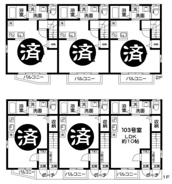 ｍａｉｓｏｎ　ｄｅ　ｍａｎｉの間取り