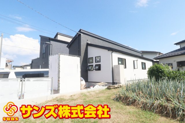 郡山市富田町字下西田　　　１号棟　　　富田西小学校、郡山第６中学区の外観|北西側から見た外観♪