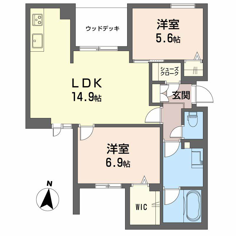 Casa Vitaの間取り