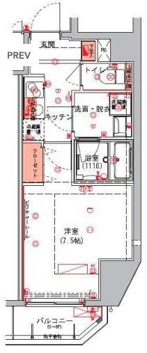 ハーモニーレジデンス東京イーストゲートの間取り