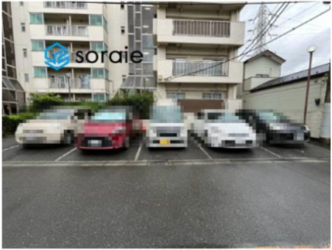 キャッスルメジェール川越　中古マンション　2階の駐車場|9/7　撮影