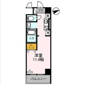 【間取り】 | ジュネス太郎坊 | お部屋の間取り図です。