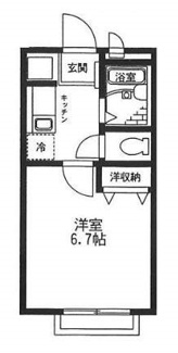 【間取り】 | Ｙａｅ２３根岸 | 間取りです。