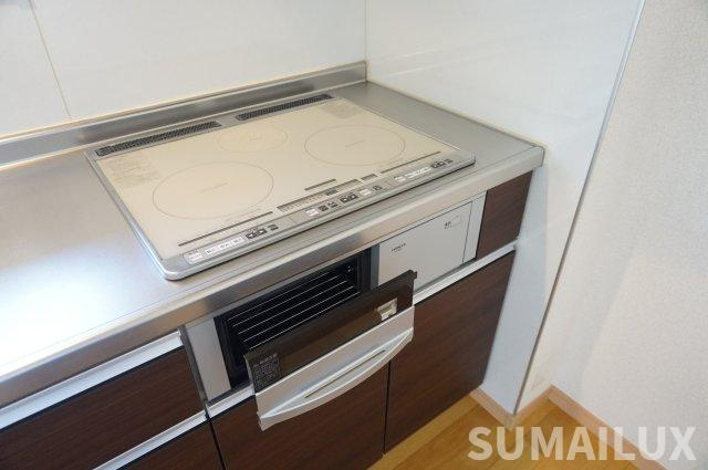 菊池郡菊陽町光の森１丁目の賃貸マンションのキッチン