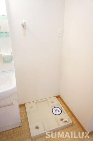 菊池郡菊陽町光の森１丁目の賃貸マンションの洗面所