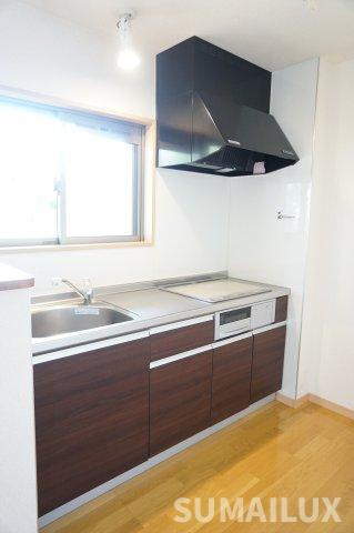 菊池郡菊陽町光の森１丁目の賃貸マンションのキッチン