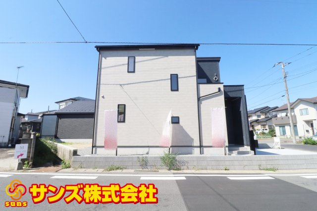 郡山市富田町字下西田　　　２号棟　　　富田西小学校、郡山第６中学区の外観|東側から見た外観♪