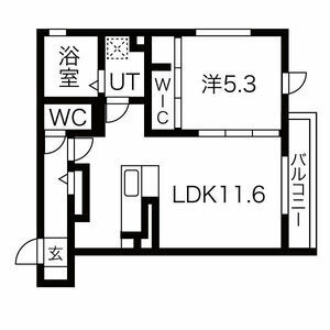 ラメゾンアンソレイエ板宿の間取り