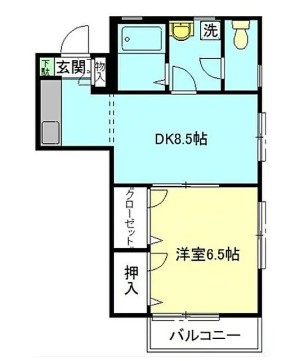 スペイスミューズの間取り|間取りです。
