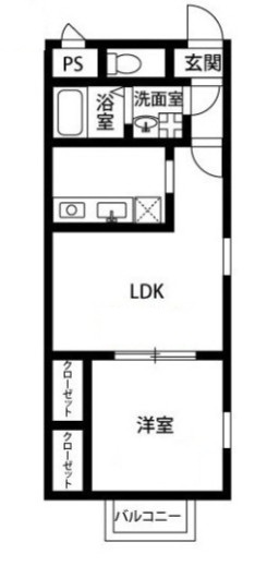 アムール ゆうの間取り