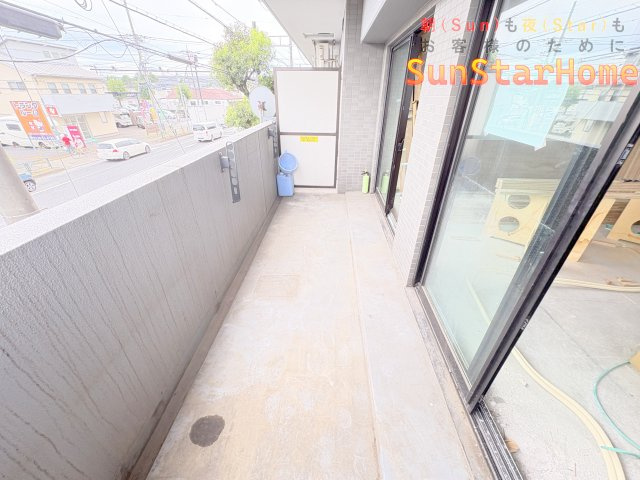 【サンスターホーム】リーベスト青梅新町　リノベーション物件のバルコニー