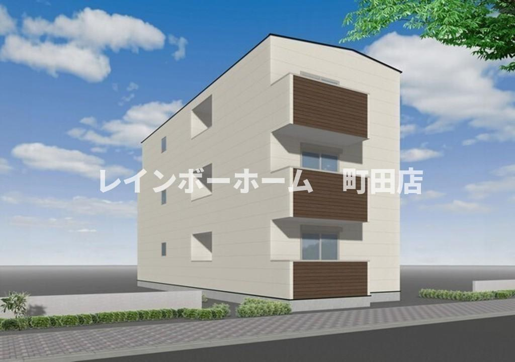 (仮称)ジーメゾン高座渋谷※初期費用分割あと払いサービス利用可能物件の外観パース