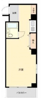 【間取り】 | ユーハイツ御徒町 | 間取りです。