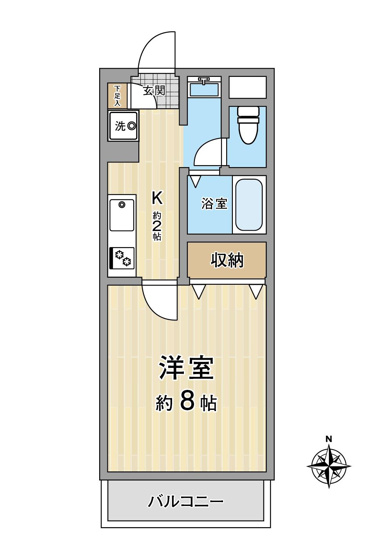 【間取り】 | ビューテラス高円寺