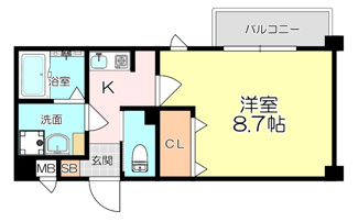 【間取り】 | シエテ南塚口