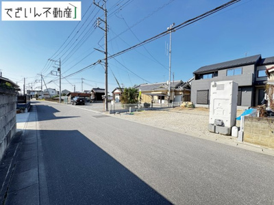 【外観】 | Livele Garden.S羽生市藤井上組　新築住宅 | 現地(2026年9月撮影)
