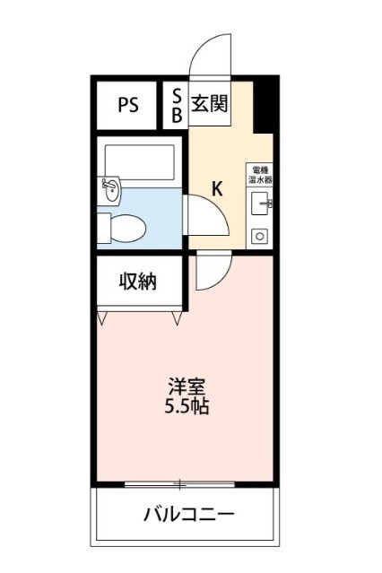 リエス西船橋の間取り