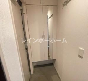 タウンコート　Bの玄関