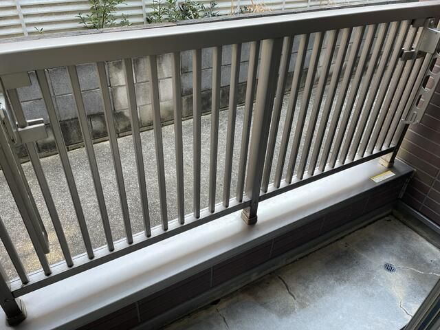 グランルージュＮ馬橋のバルコニー