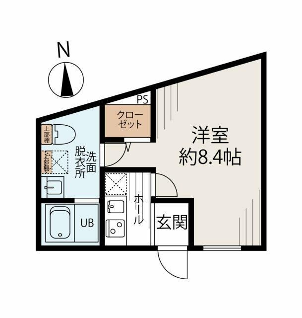 ネオステージ舟渡の間取り