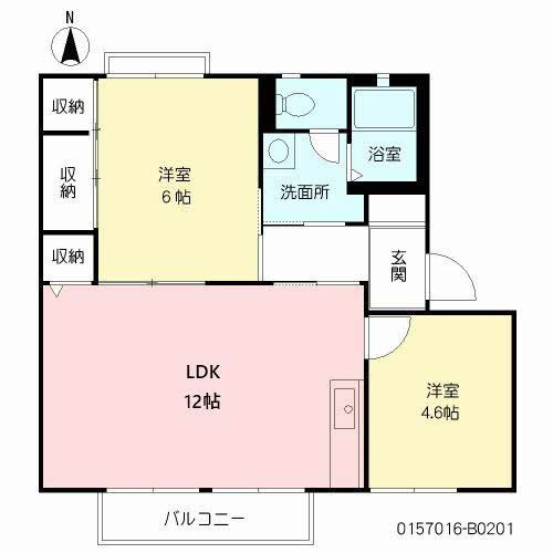 ラプラスいずみ　Ｂ棟　の間取り