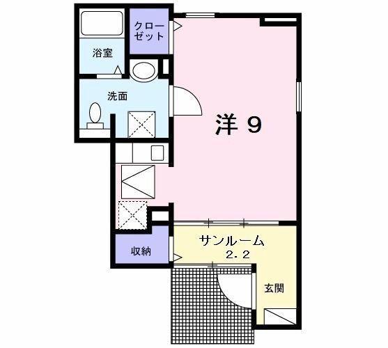 エルヴィータ　ＳＡＩＷＡＩの間取り