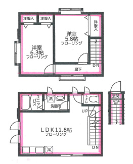 【間取り】 | Ｍｔ．Ｈｅｉｇｈｔｓ