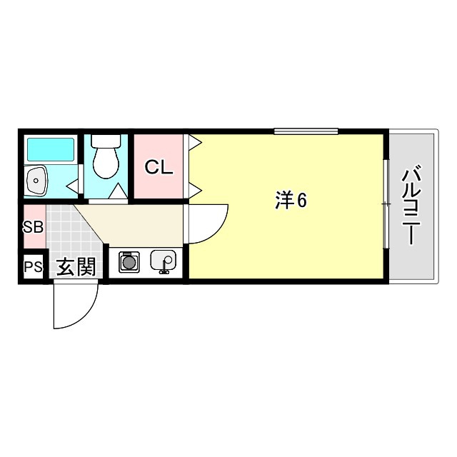 メゾン甲子園EASTの間取り