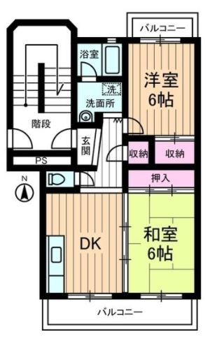 クレール１８の間取り