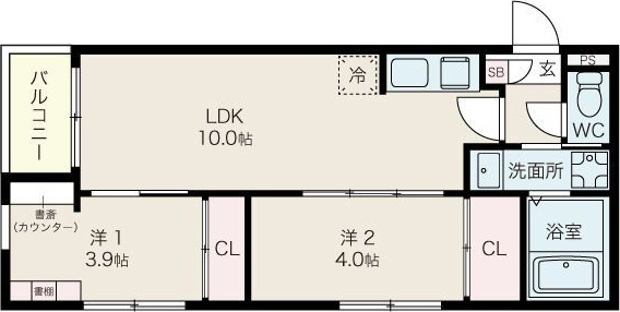 【間取り】 | storia桜本町