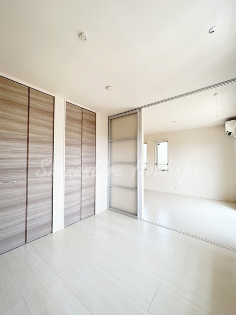 藤沢市羽鳥３丁目のアパートの寝室