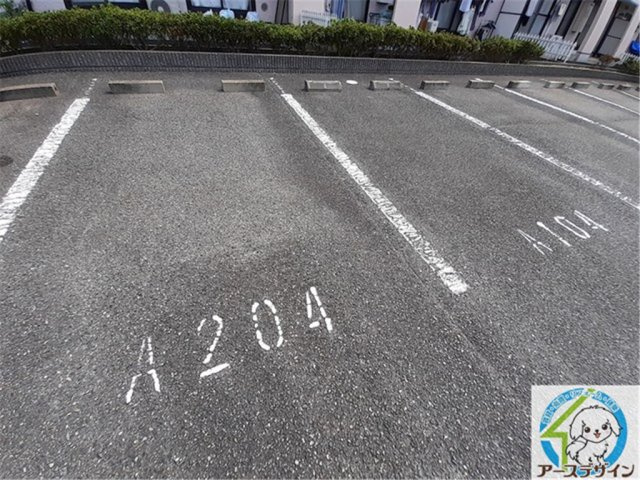 サンエイトＡの駐車場|※パース写真
