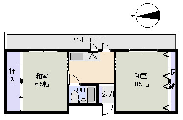 エクセレントプラザ湯河原３番館の間取り