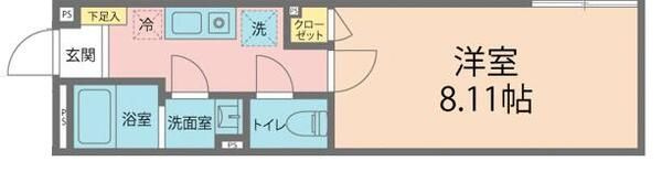 カインドネス新所沢Ｂ棟の間取り