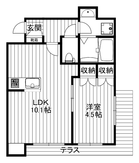 【間取り】 | エスポワール