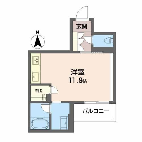 Ｓｈａｍａｉｓｏｎ新町Ｔ．Ｈ　の間取り