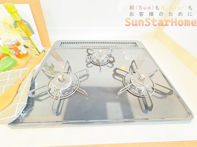 【サンスターホーム】ダイアパレス青梅新町　リノベーション済みのキッチン