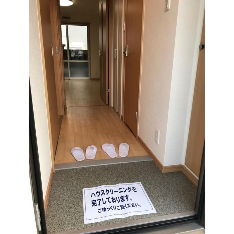 メゾン・クレールの玄関