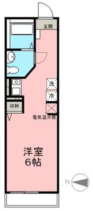 サンイング所沢の間取り
