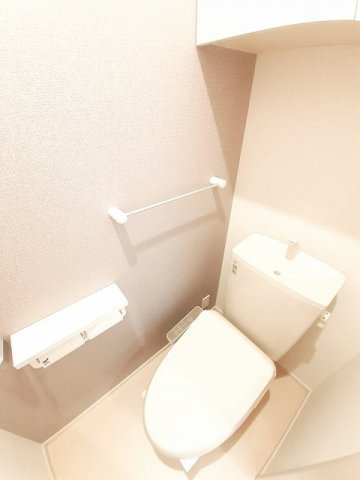 ブリーゼ　Ⅱのトイレ|落ち着いたトイレです