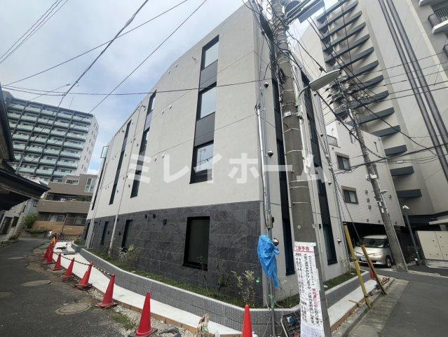 北品川2丁目新築工事PJのエントランス