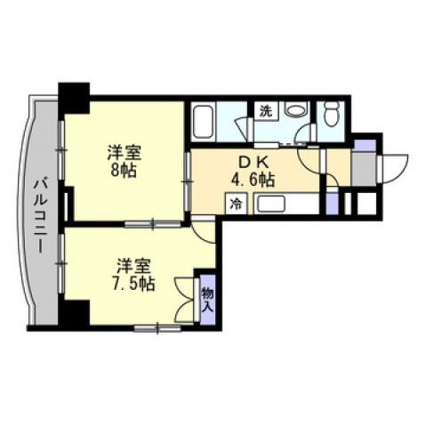 サンビレッジ段原の間取り