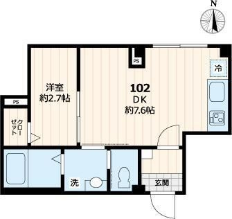 グランパーク本所の間取り