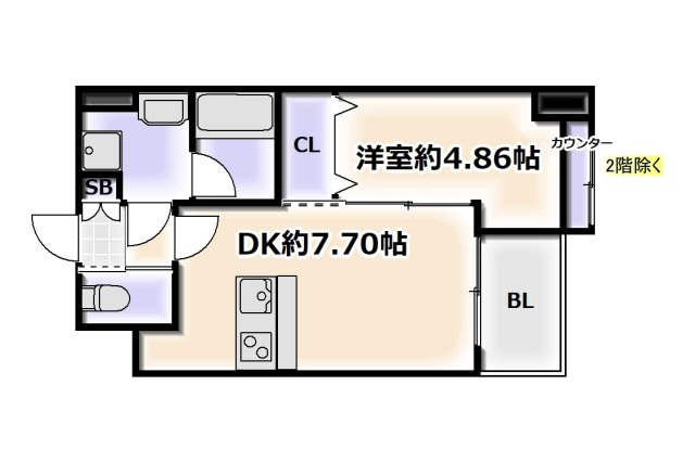 【間取り】 | プレジオ難波ASIAN