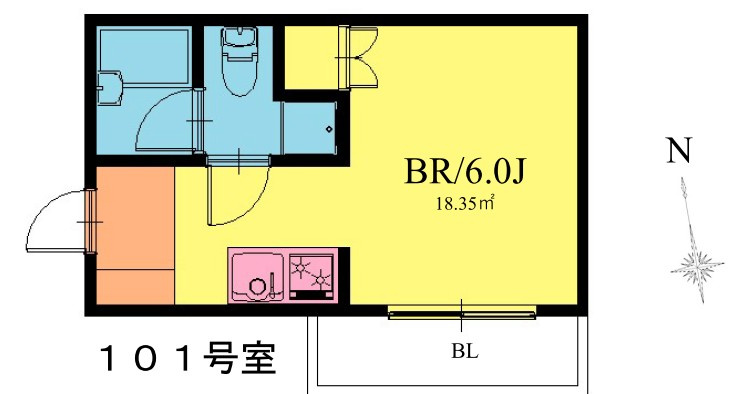 サンタリタ舞浜の間取り