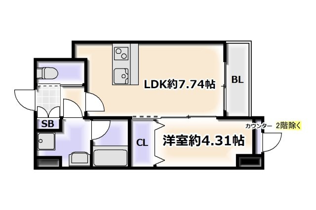 【間取り】 | プレジオ難波ASIAN