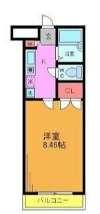 クレオ舞浜Aの間取り
